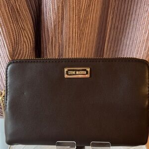Steve Madden Dark Brown Clutch NWOT